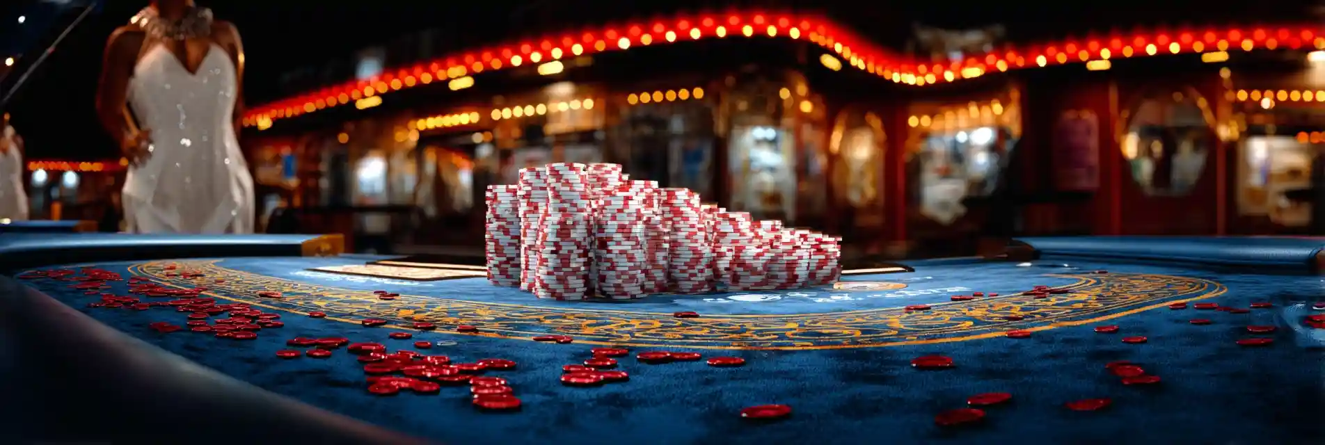 Colorful slot machine with reels showing various symbols